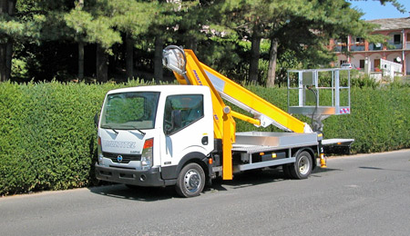 Multitel Pagliero Piattaforme aeree Modello Alu MT 182