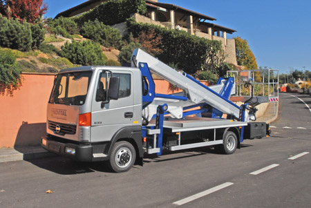 Multitel Pagliero Piattaforme aeree Modello MX 200